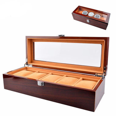 Solid Wood Watches Storage Box