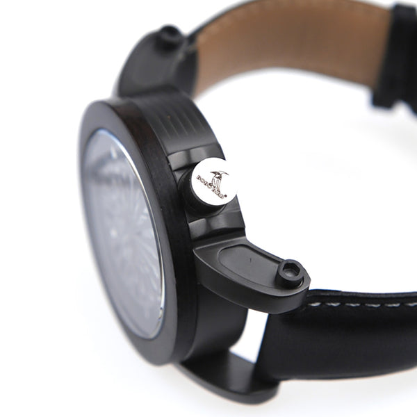 Counter Clock Wise Wooden Watch