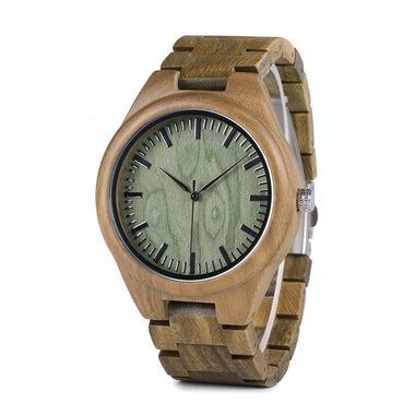 Rounded Luxury Green Watch