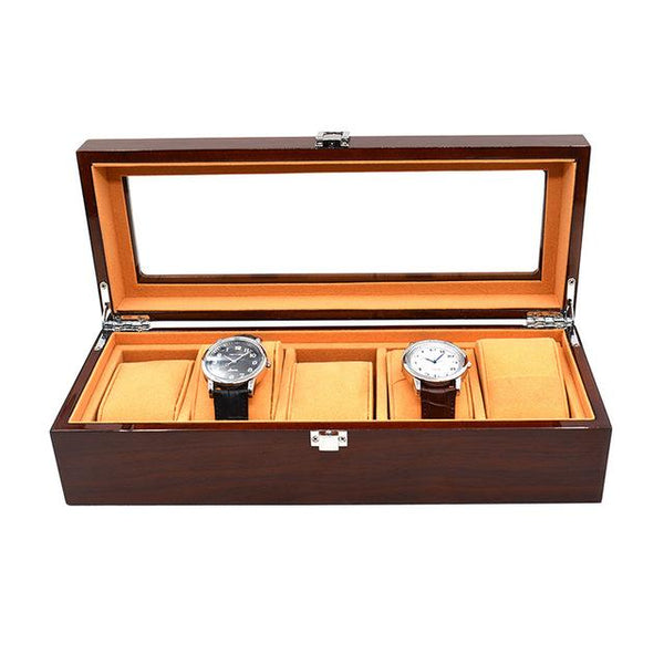 Solid Wood Watches Storage Box