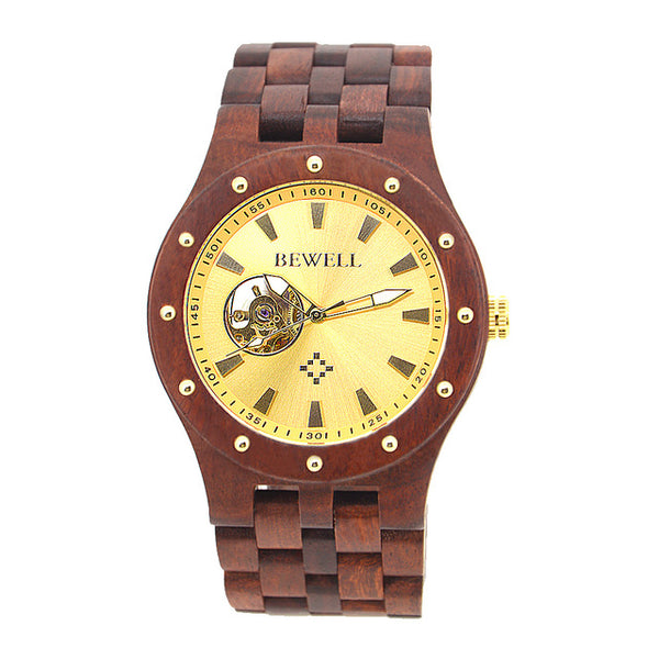 Classy Analog Sandalwood Watch